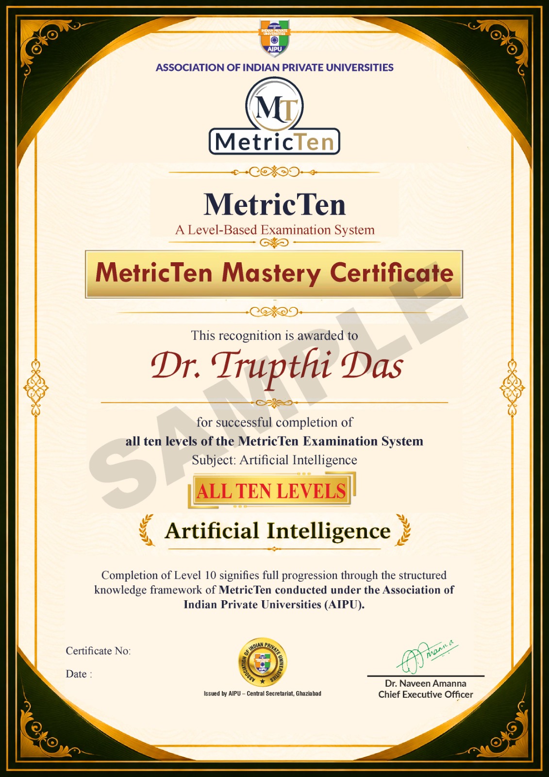 Certificate Image