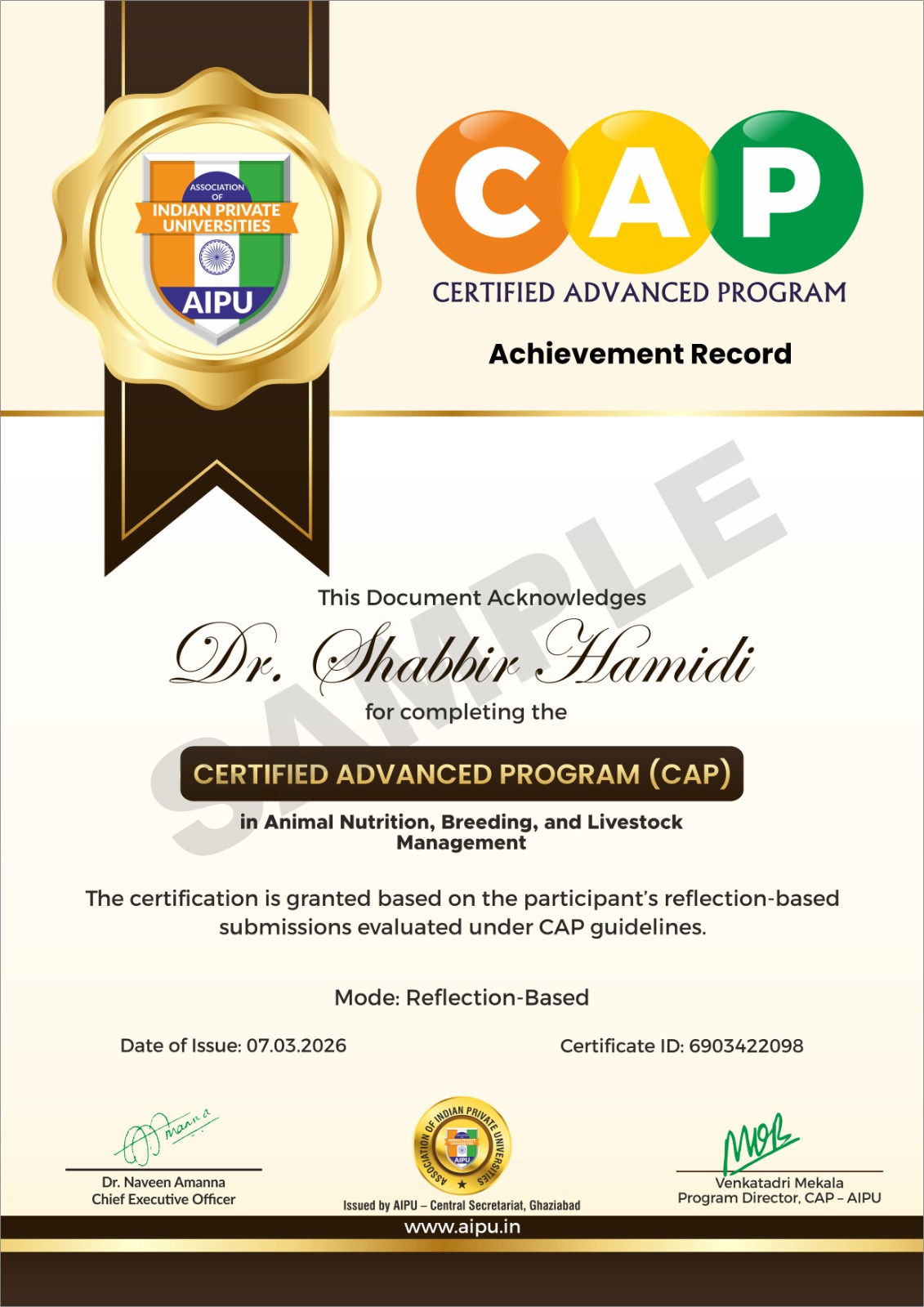 Certificate Image
